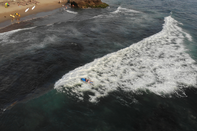 hidden beaches in Canggu